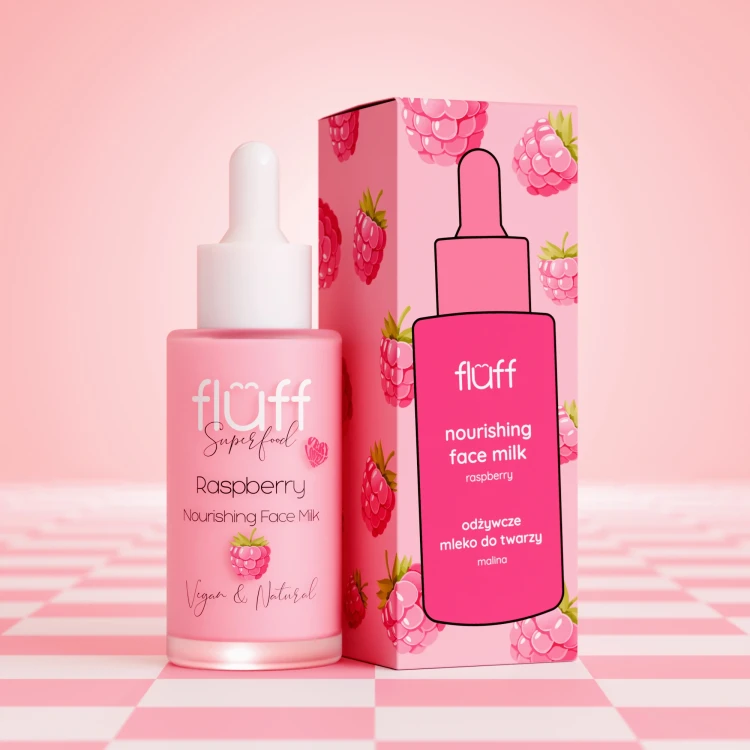 fluff-mleczko-twarz-malina