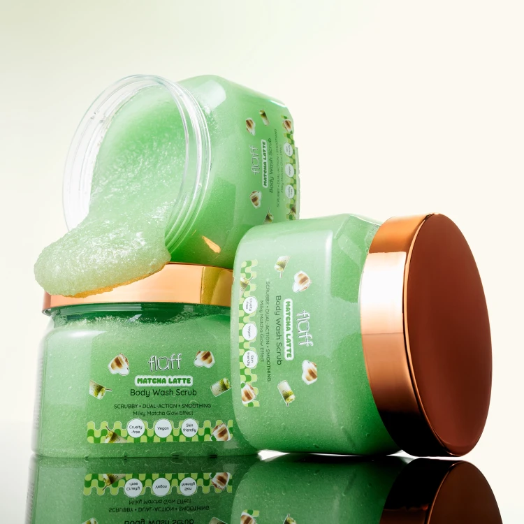 Fluff Matcha Latte - Peeling do mycia ciała 350 ml nasze tipy