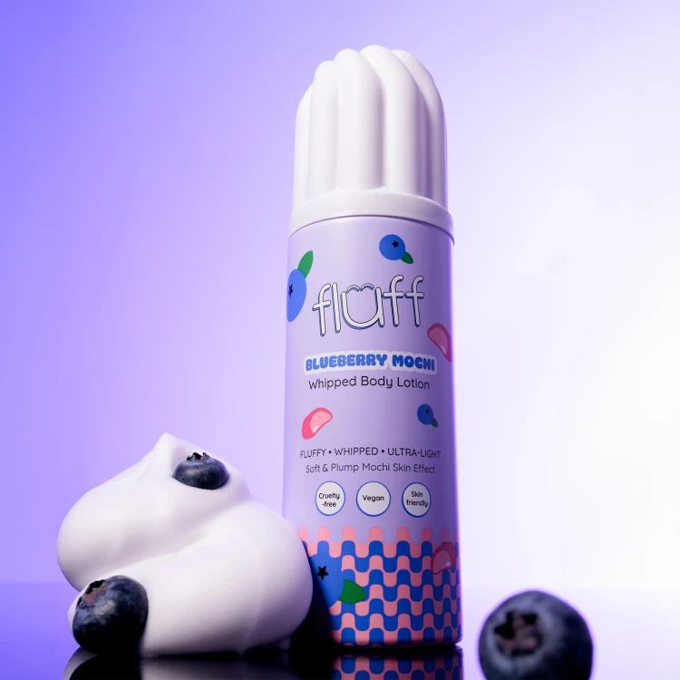 Fluff Blueberry Mochi - Balsam do ciała w formie śmietany 200 ml jak używać