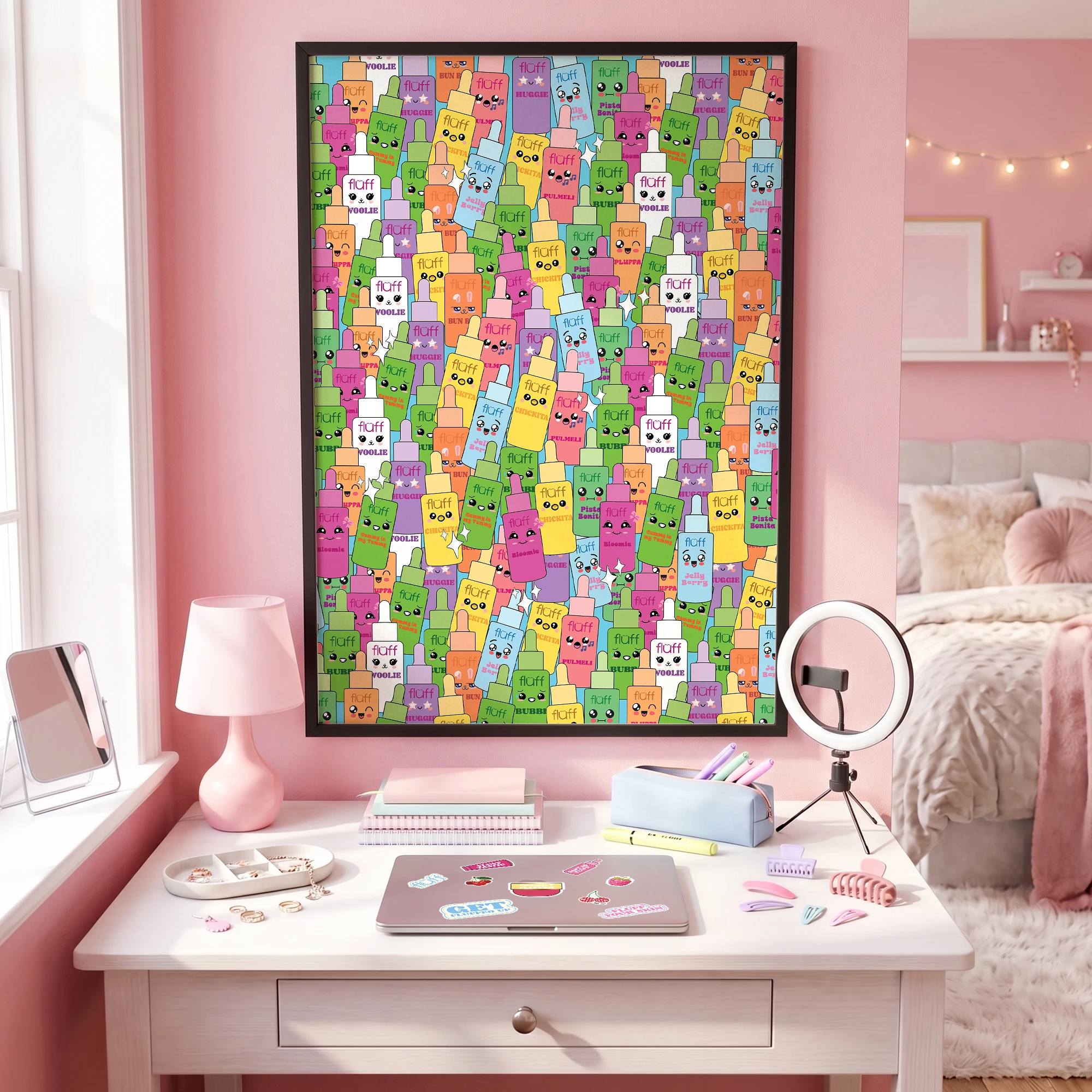 Fluff - Plakat B2 - Fluff Faces nasze tipy