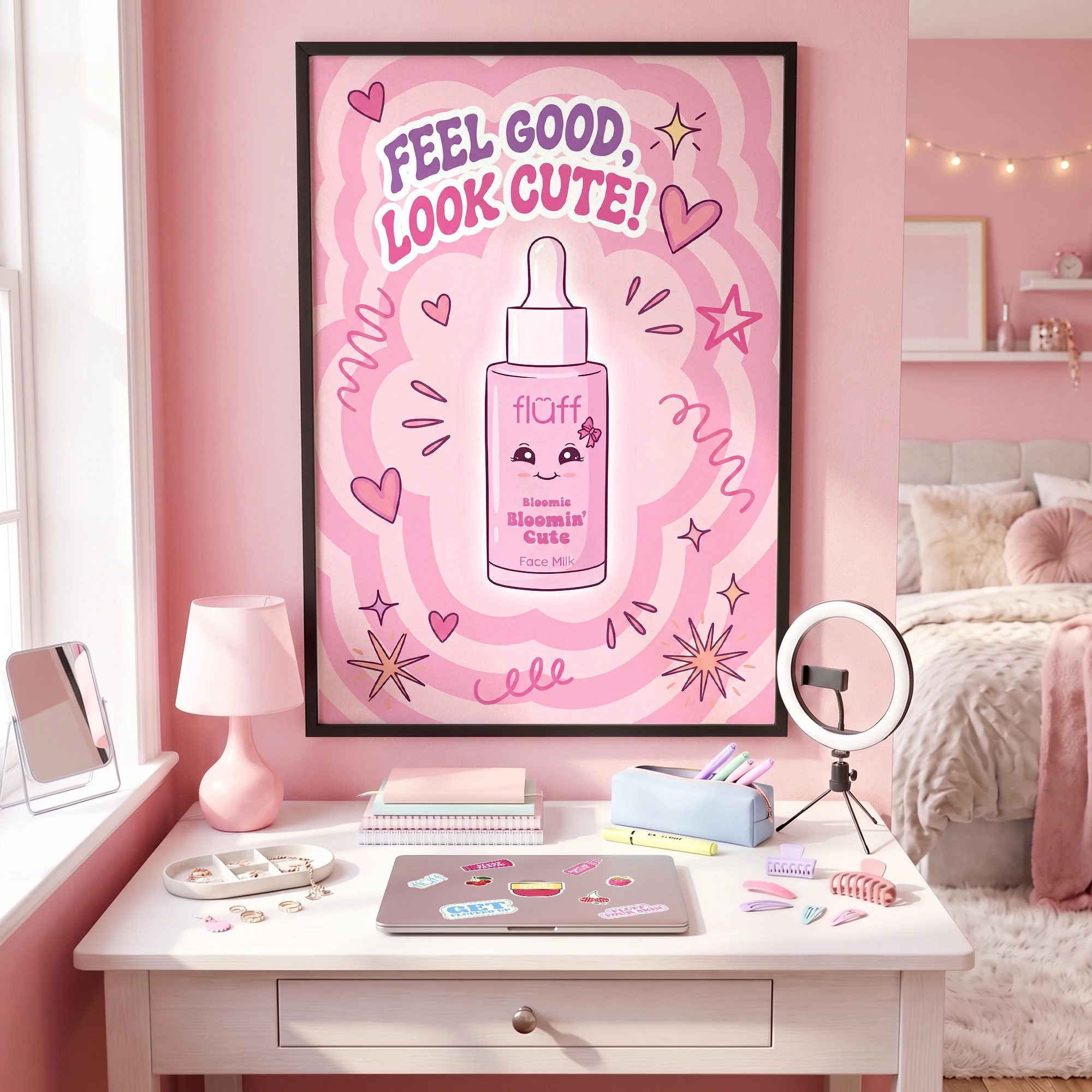 Fluff - Plakat B2 - Look Cute nasze tipy