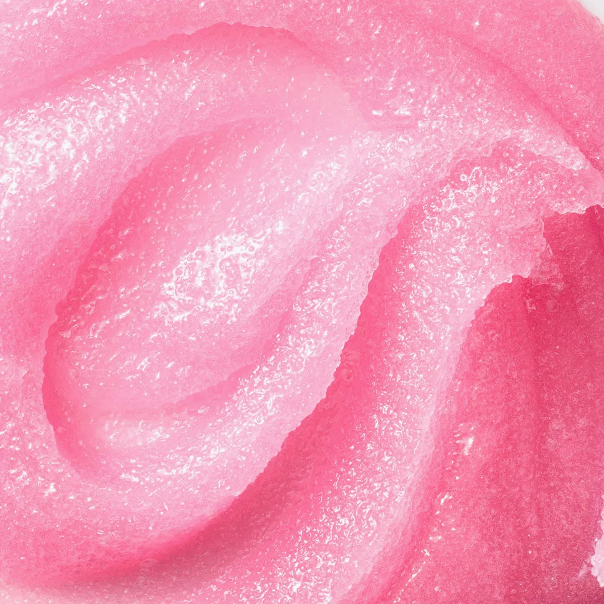 Fluff peeling d/mycia ciała – Strawberry Fondue 350 ml konsystencja