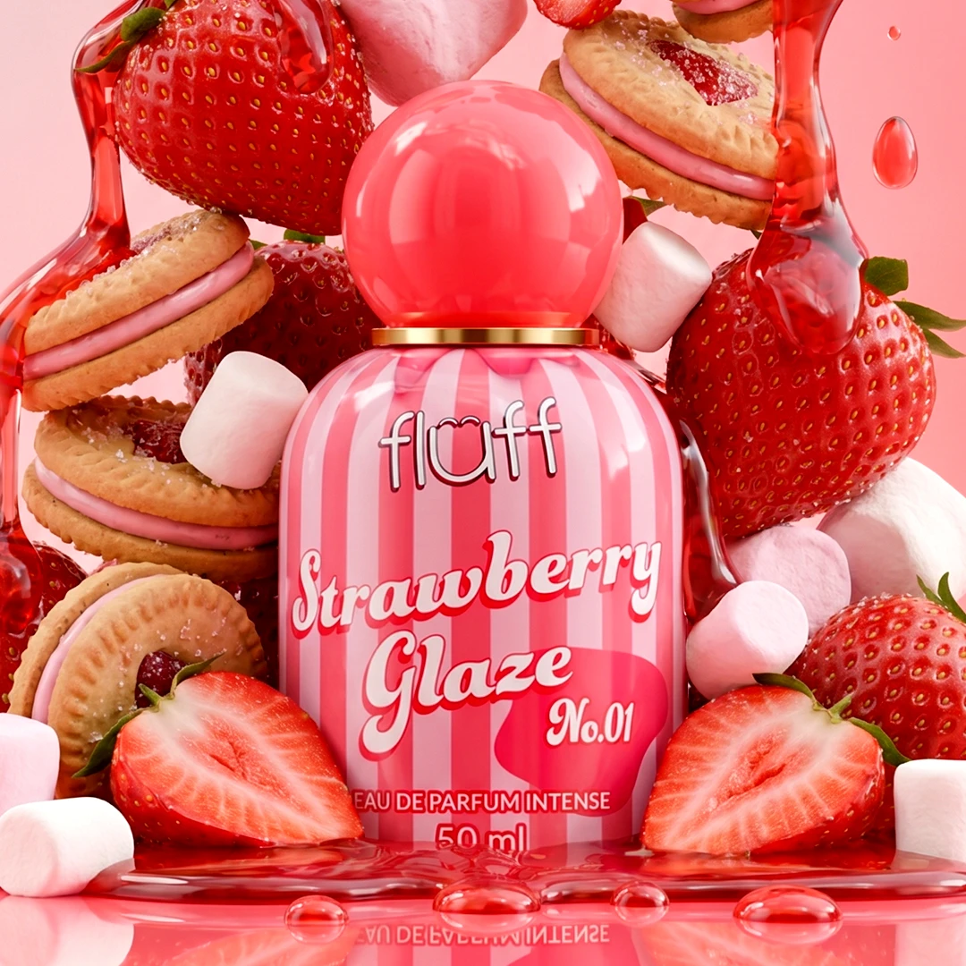 Fluff Eau de Parfum Intense - Strawberry Glaze No.01 50 ml nasze tipy