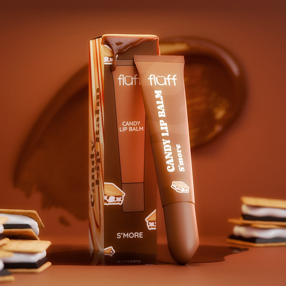Fluff - Candy Lip Balm - S'more 12ml