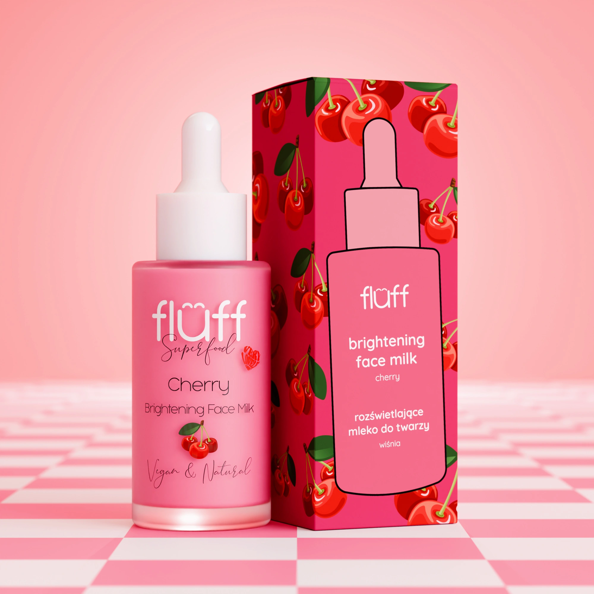 Mleczko do twarzy - Wiśnia 40ml