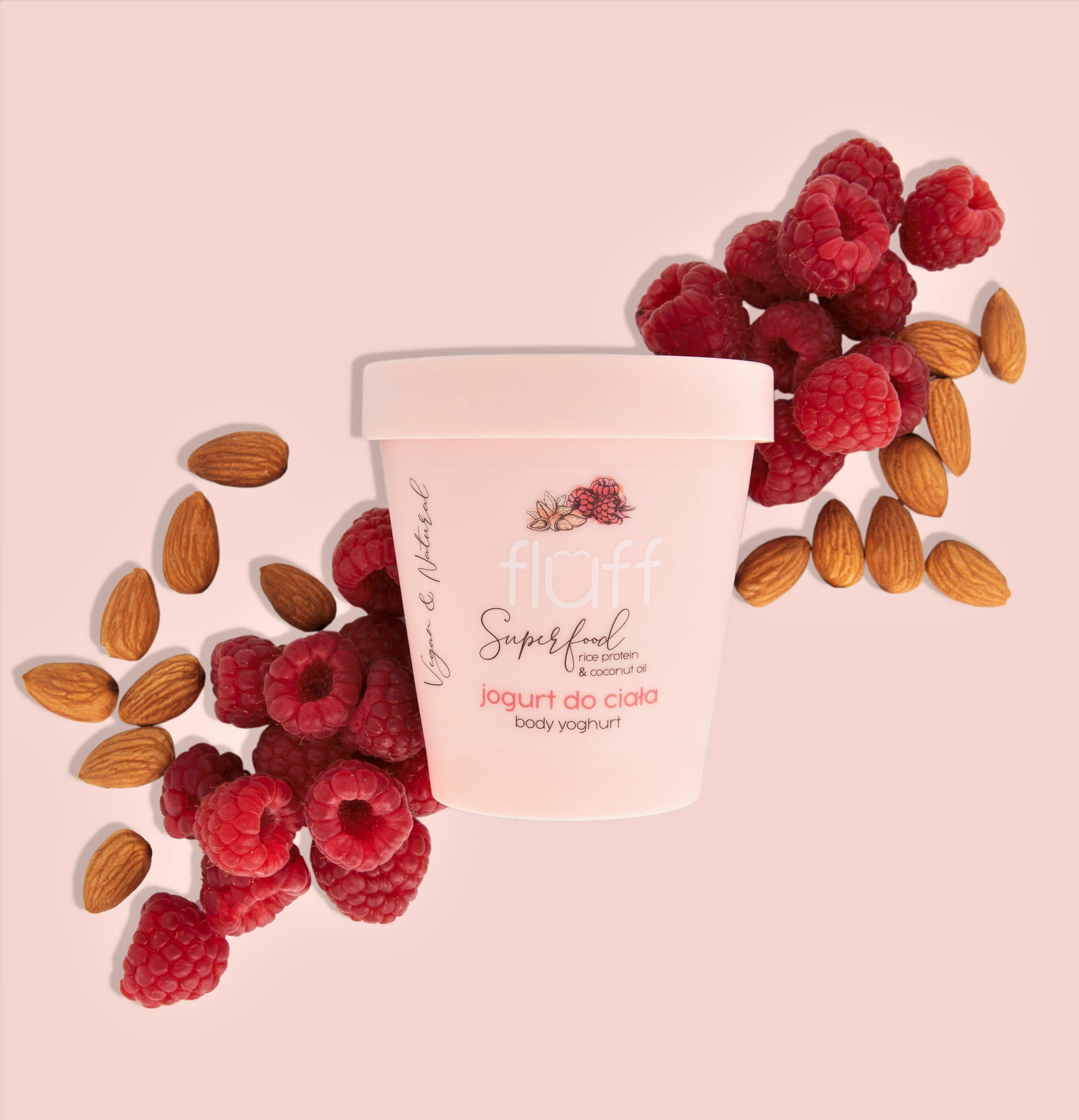 Jogurt maliny z migdałami 180ml